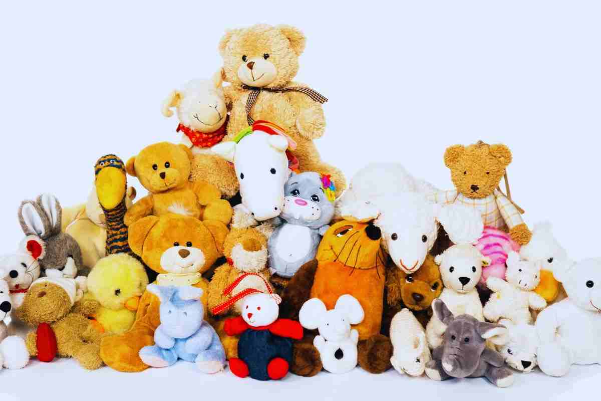 tecniche per la pulizia dei peluche